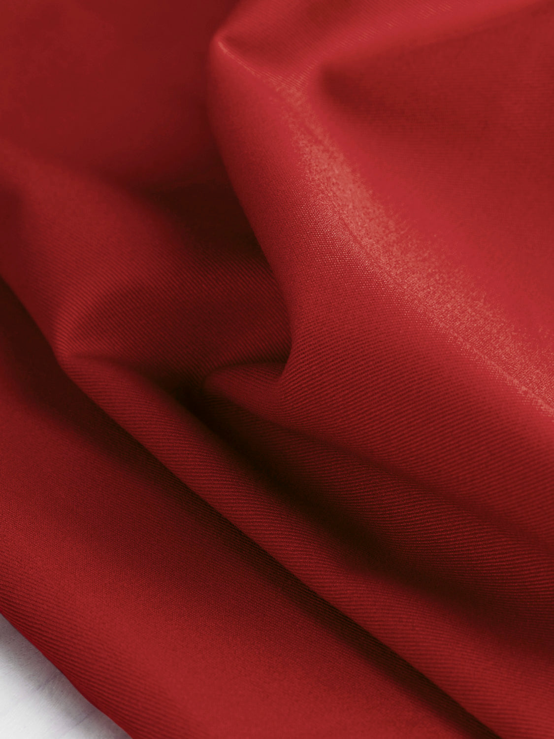 Midweight Organic Cotton Twill - Tomato | Core Fabrics