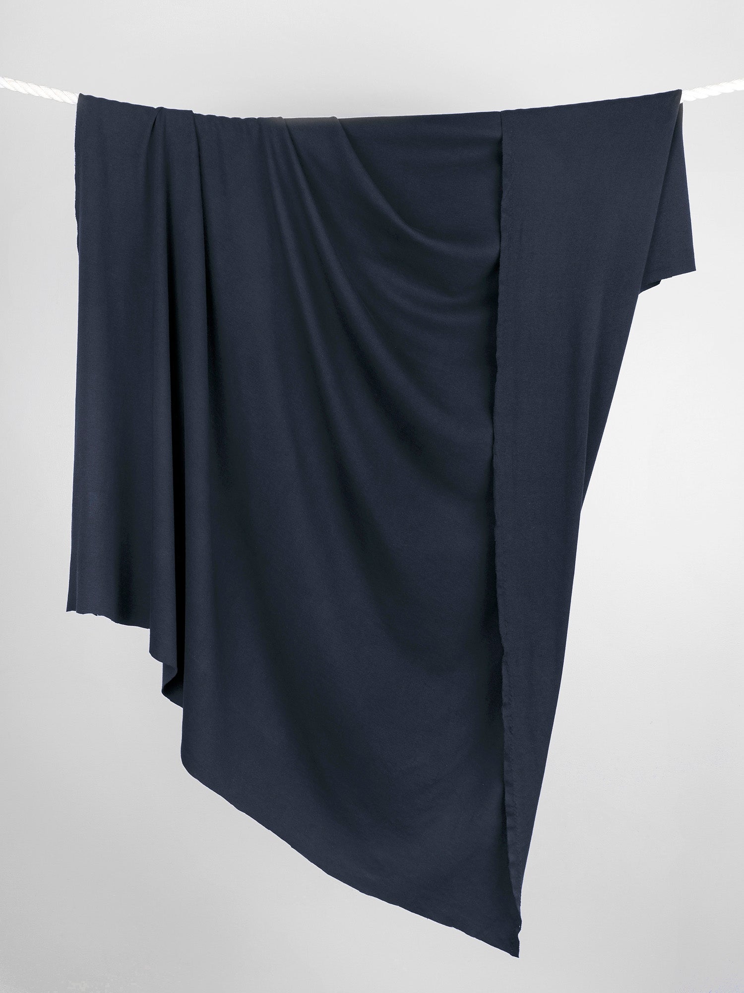 Luxe Organic Cotton Jersey Knit - Navy | Core Fabrics