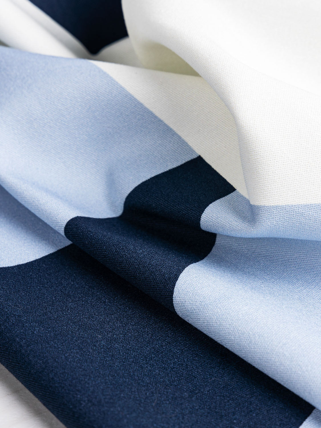 Abstract Geometric Print Marimekko Deadstock - Blue + Navy | Core Fabrics