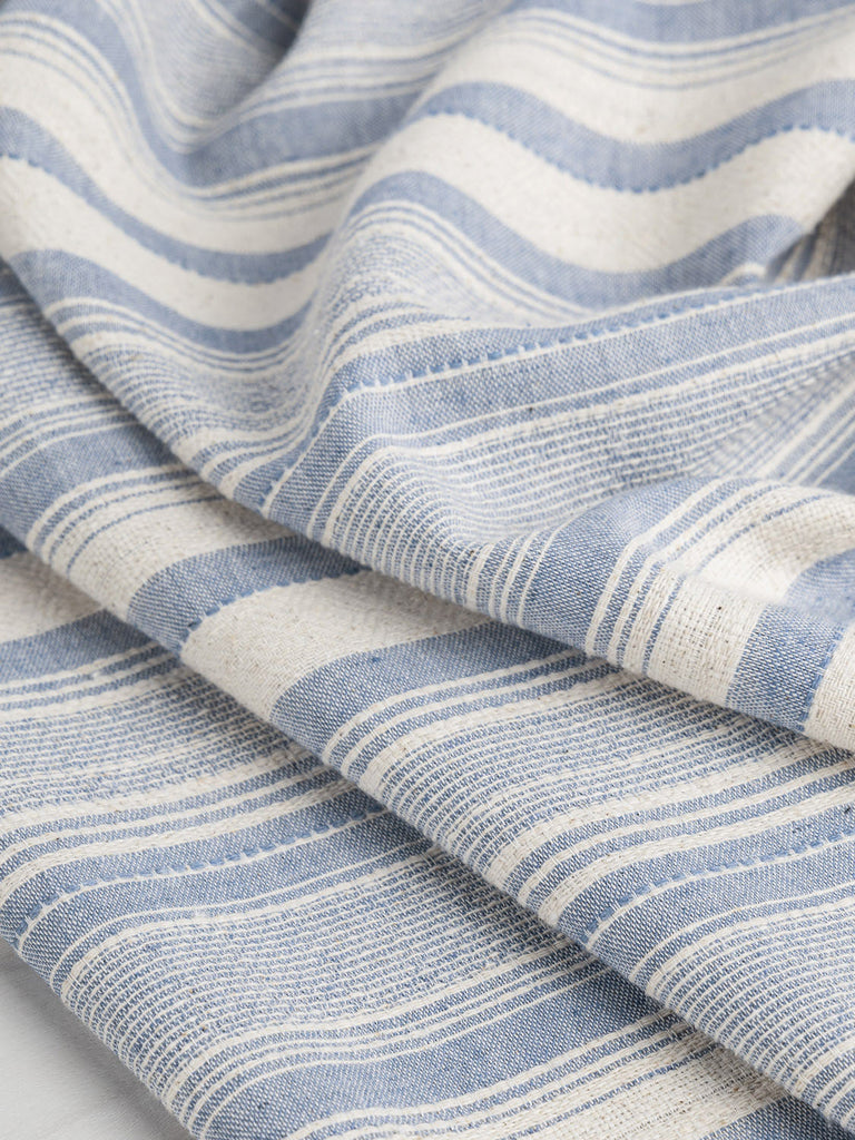 Beige 100% linen fabric — Tissus en Ligne