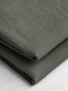 Tumbled Non-Stretch Cotton - Khaki Green | Core Fabrics