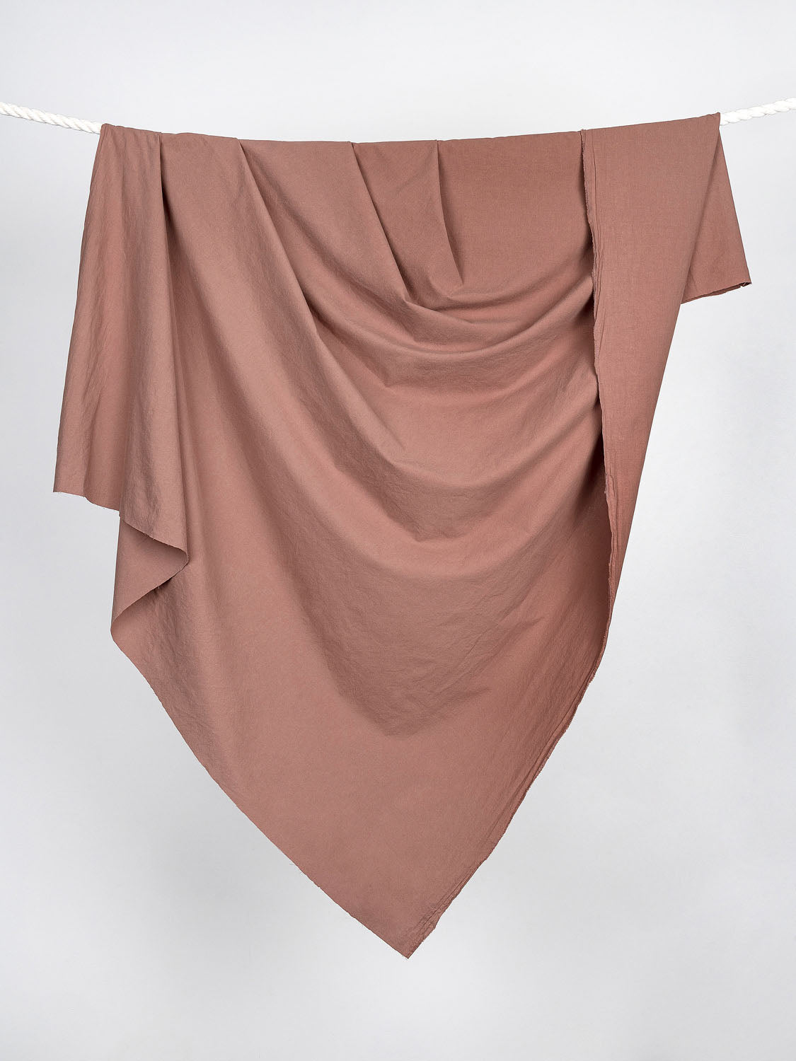 Tumbled Non-Stretch Cotton - Antique Rose | Core Fabrics