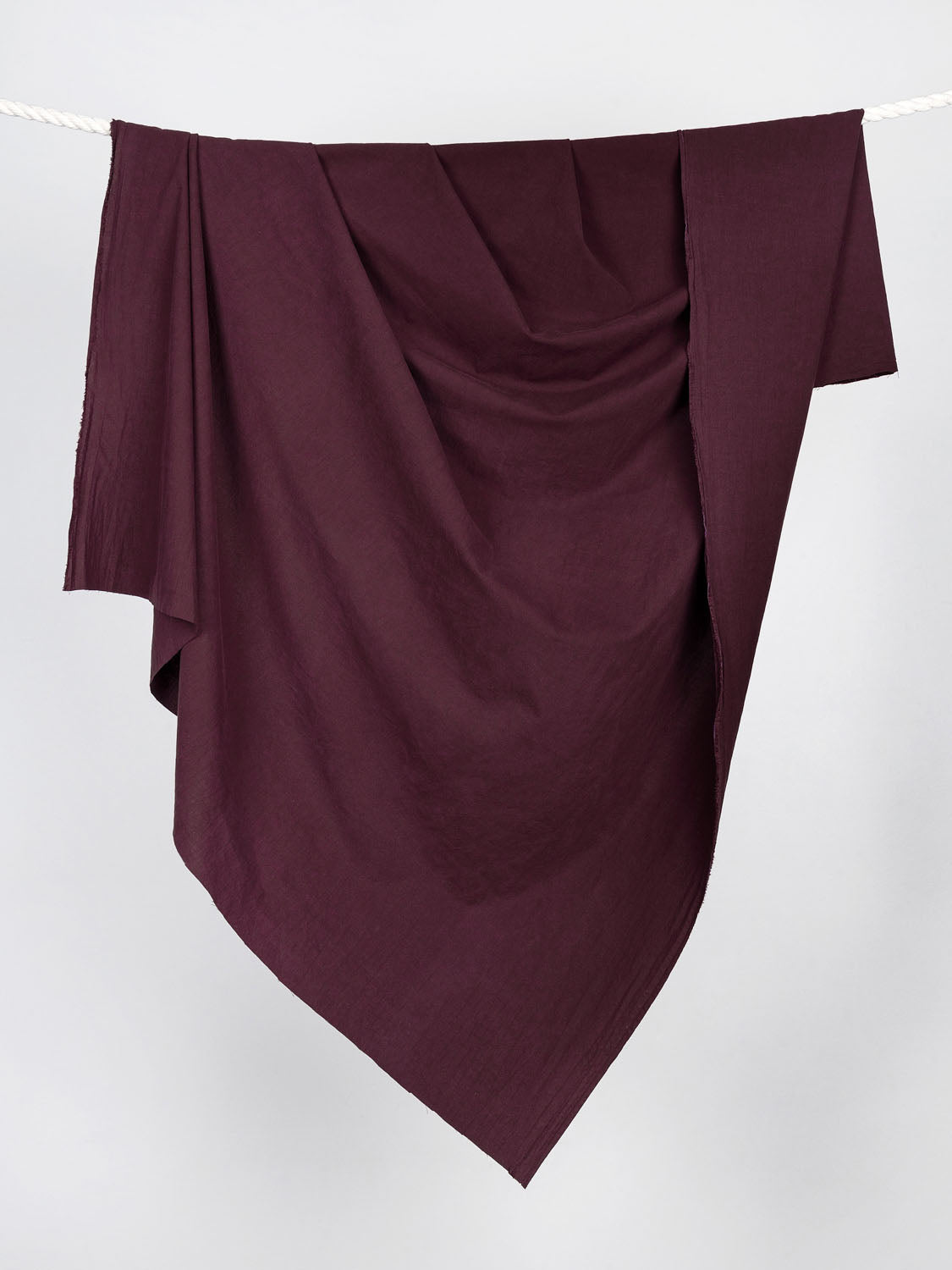 Tumbled Non-Stretch Cotton - Mulberry | Core Fabrics