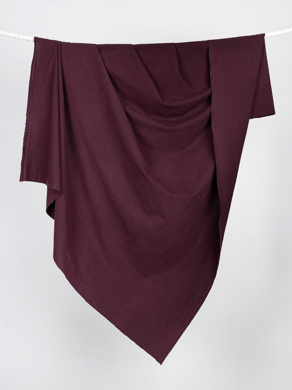 Tumbled Non-Stretch Cotton - Mulberry | Core Fabrics