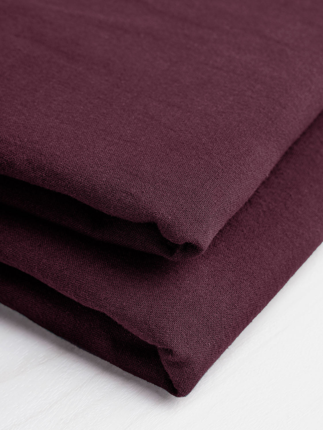 Tumbled Non-Stretch Cotton - Mulberry | Core Fabrics