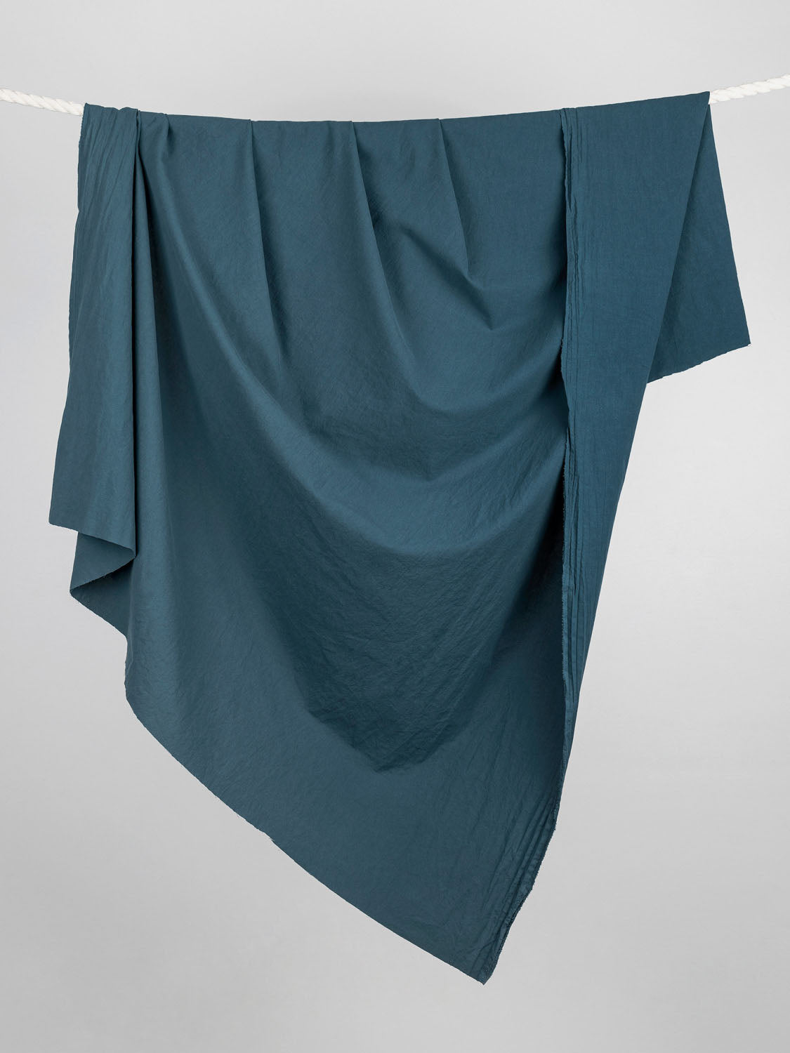 Tumbled Non Stretch Cotton - Teal | Core Fabrics