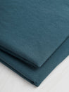 Tumbled Non Stretch Cotton - Teal | Core Fabrics