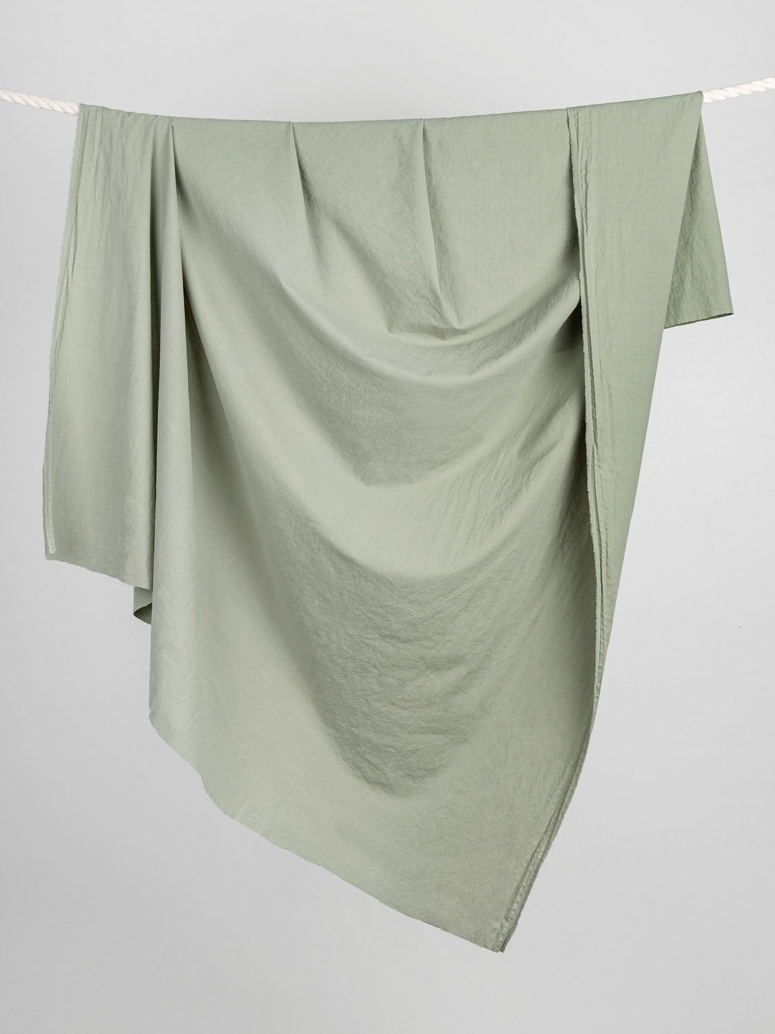 Tumbled Non Stretch Cotton - Sage | Core Fabrics