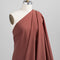 Tumbled Non Stretch Cotton - Mahogany - Swatch