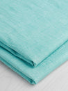 Yarn-Dyed Handwoven Khadi Cotton Chambray - Teal | Core Fabrics