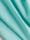 Yarn-Dyed Handwoven Khadi Cotton Chambray - Teal | Core Fabrics