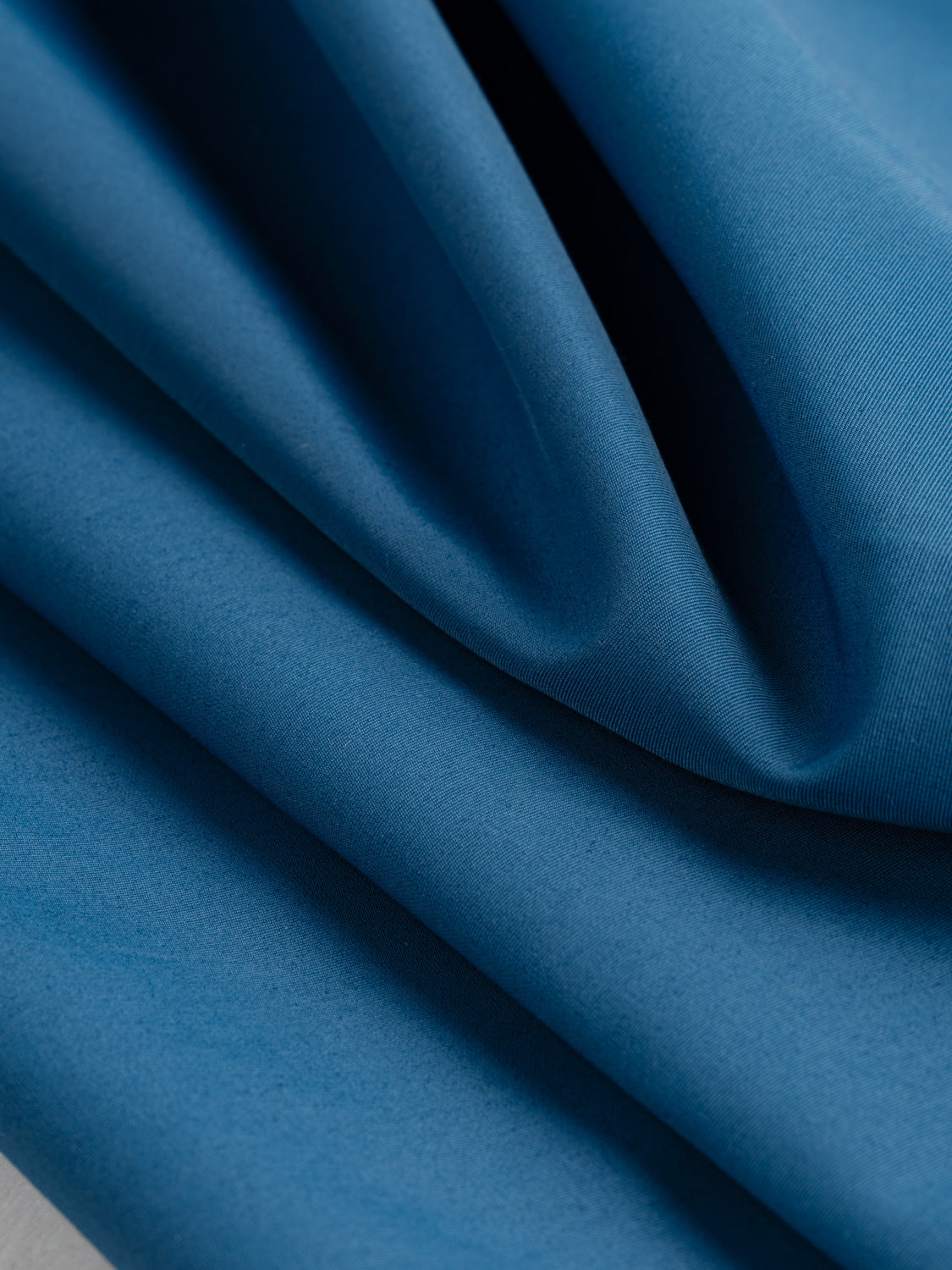 Italian Water Resistant Cotton + Nylon Gabardine - Deep Teal | Core Fabrics
