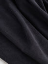 Organic Cotton Non Stretch Corduroy - Black | Core Fabrics
