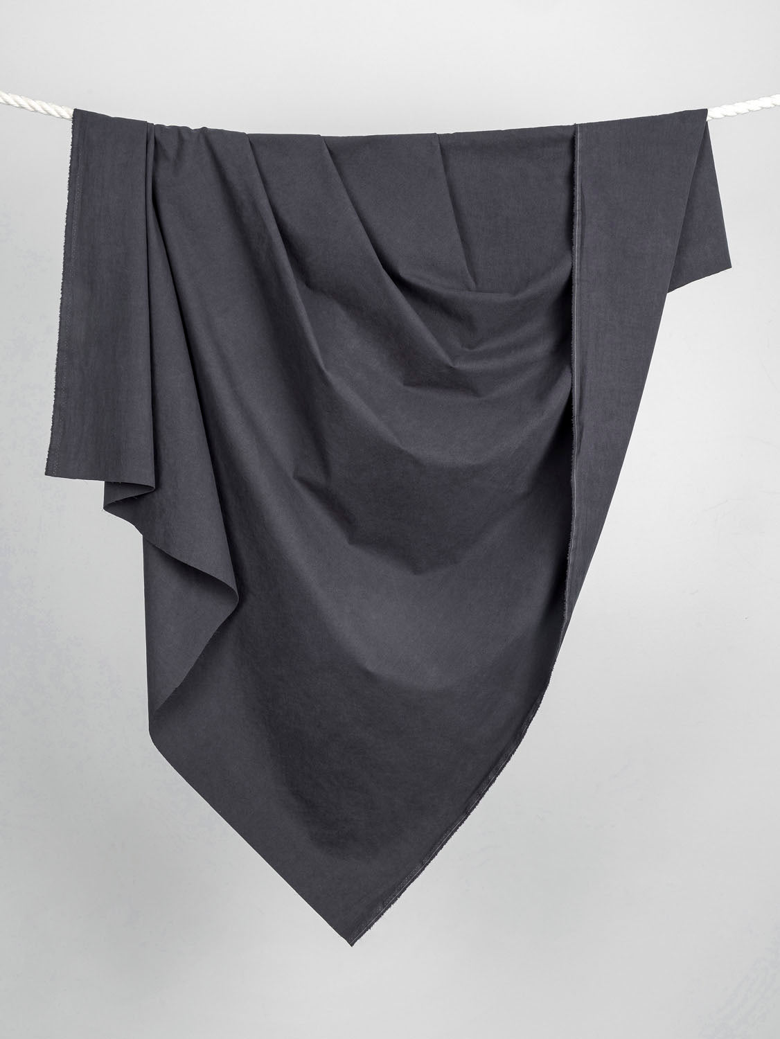 Substantial Organic Cotton Broadcloth - Black