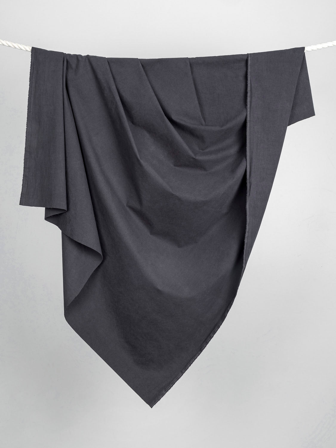 Substantial Organic Cotton Broadcloth - Pebble Grey | Core Fabrics