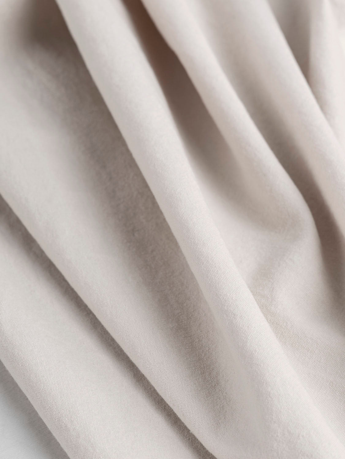 Substantial Organic Cotton Broadcloth - Ivory | Core Fabrics