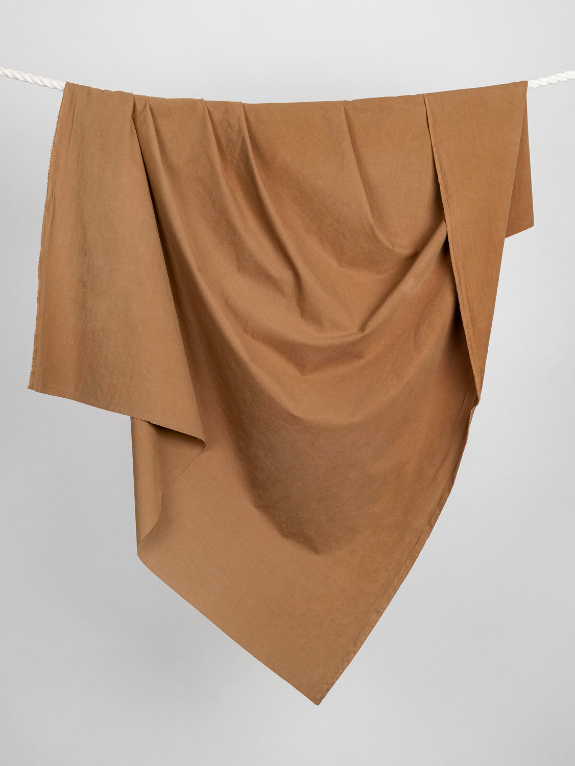 Substantial Organic Cotton Broadcloth - Caramel | Core Fabrics