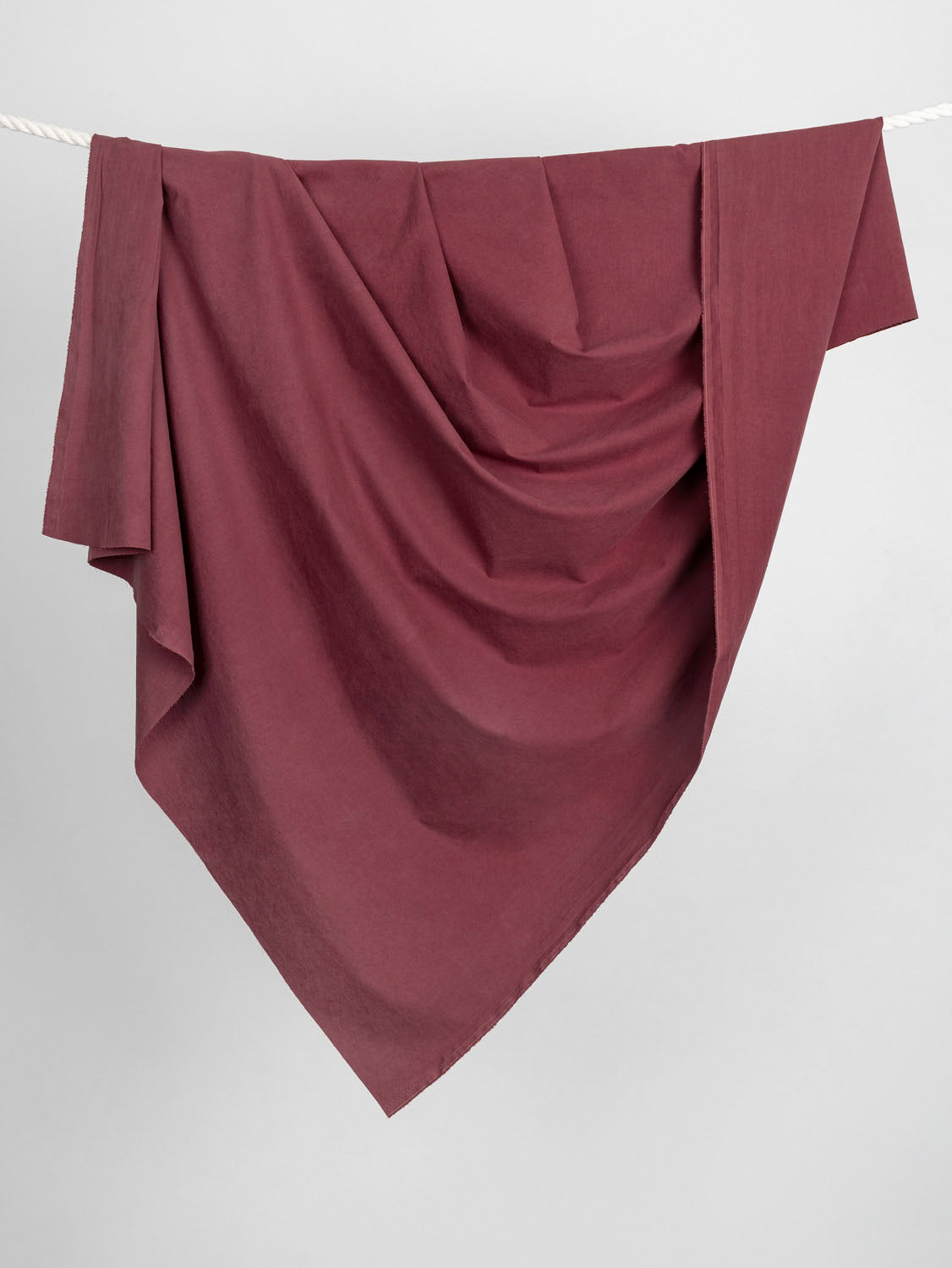 Substantial Organic Cotton Broadcloth - Mineral Red | Core Fabrics