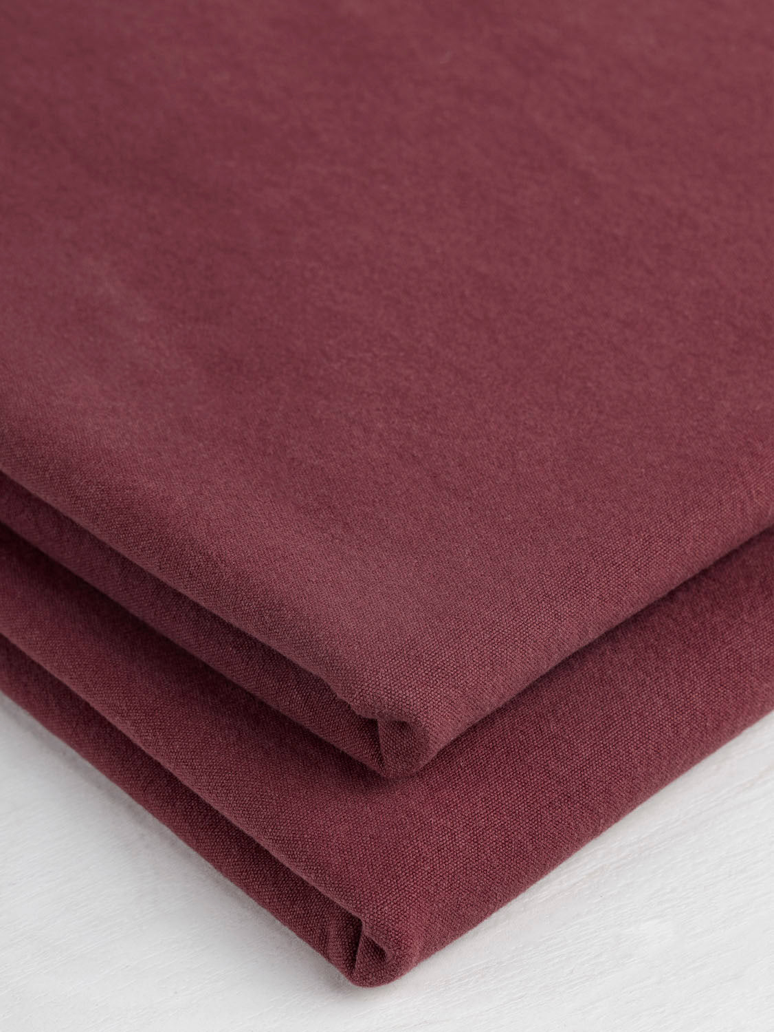 Substantial Organic Cotton Broadcloth - Mineral Red | Core Fabrics