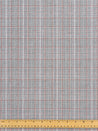 Glen Stretch Suiting Deadstock - Black + Red + White | Core Fabrics