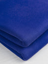 Organic Cotton Fleece - Royal Blue | Core Fabrics