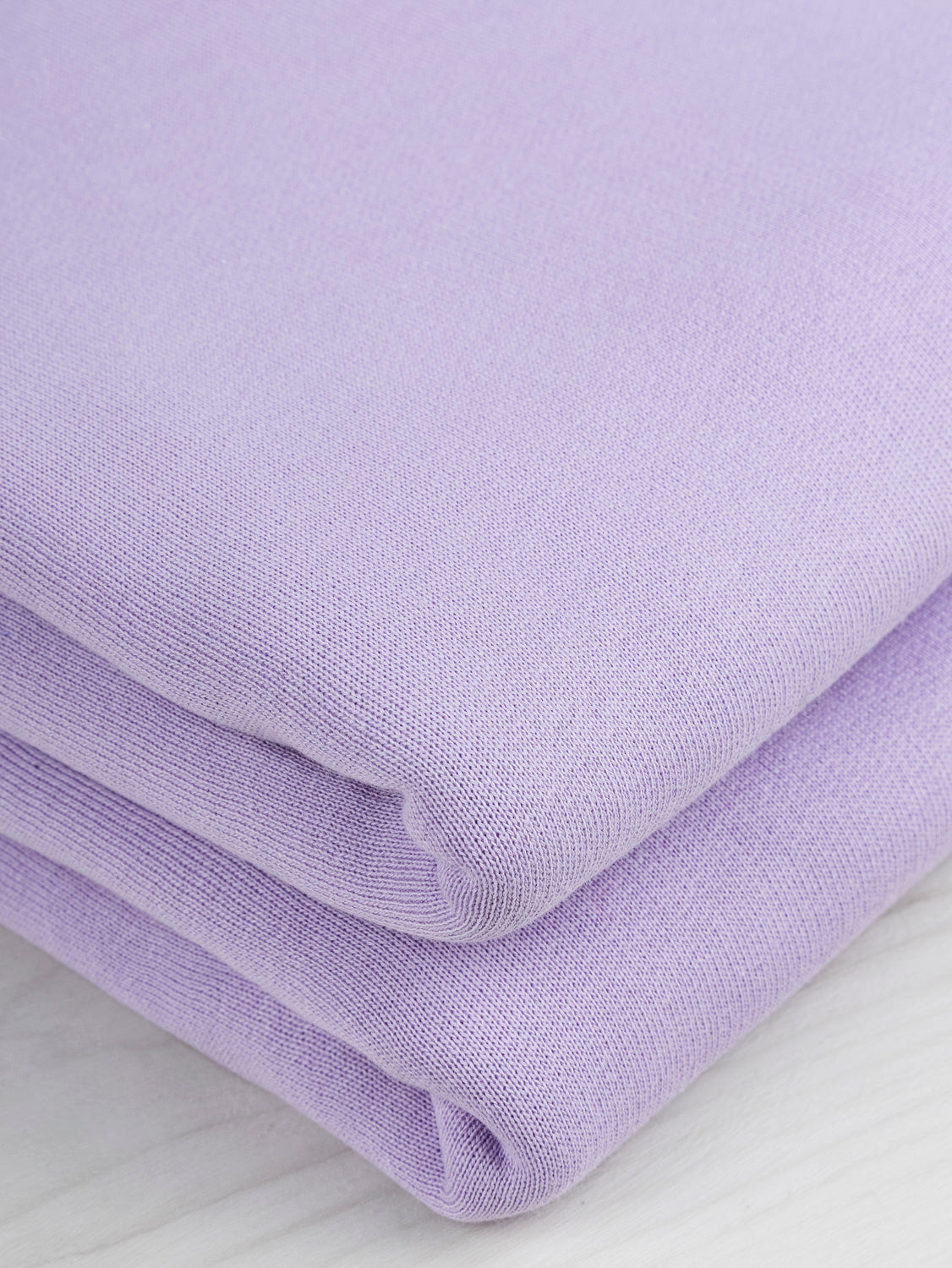 Organic Cotton Fleece - Lavender | Core Fabrics
