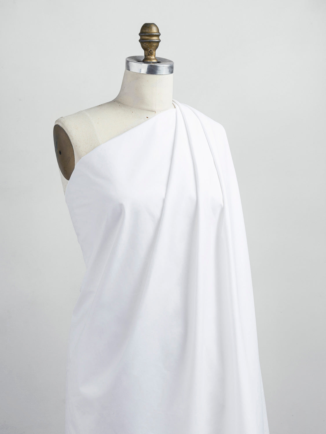 Signature Crisp Cotton Poplin - White | Core Fabrics
