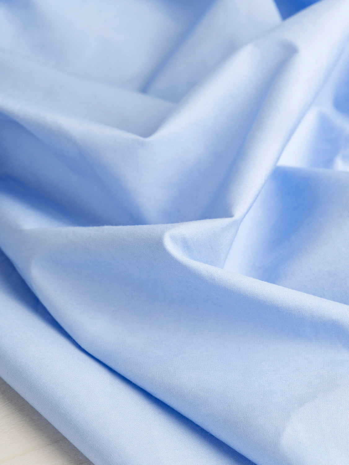 Signature Crisp Cotton Poplin - Sky Blue Signature Crisp Cotton Poplin - Sky Blue