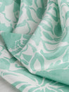 Pastel Floral Print Cotton Lawn - Cream + Mint | Core Fabrics
