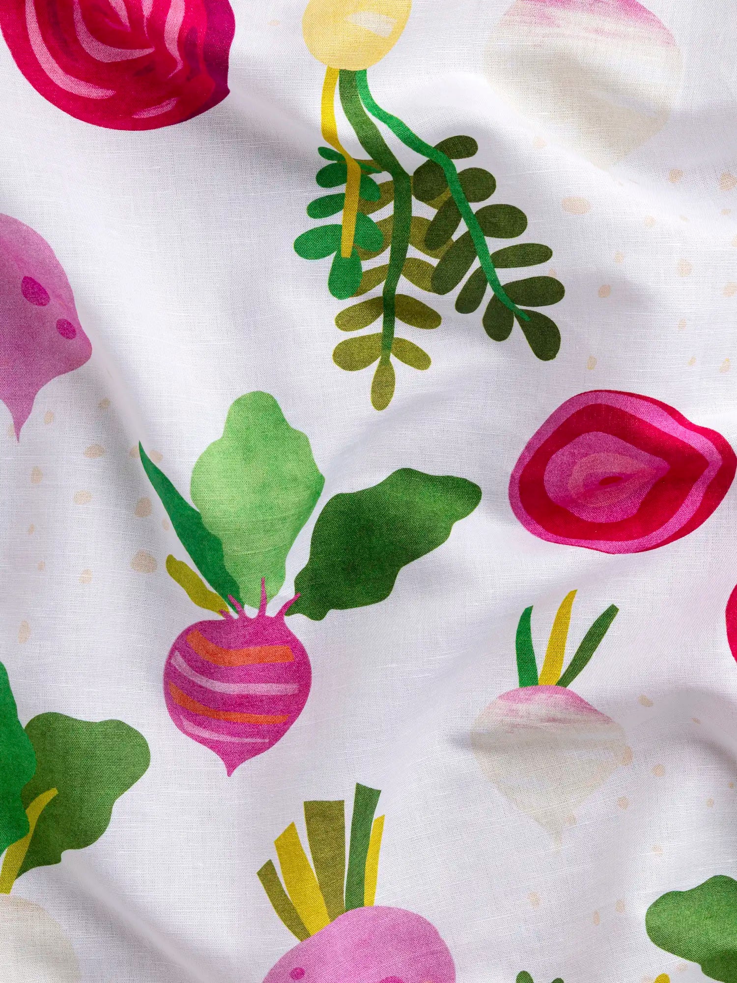 F-COT355-Beet-It-Print-Organic-Cotton-Linen-White-Green-Magenta-Core-Fabrics-scrunched.JPG