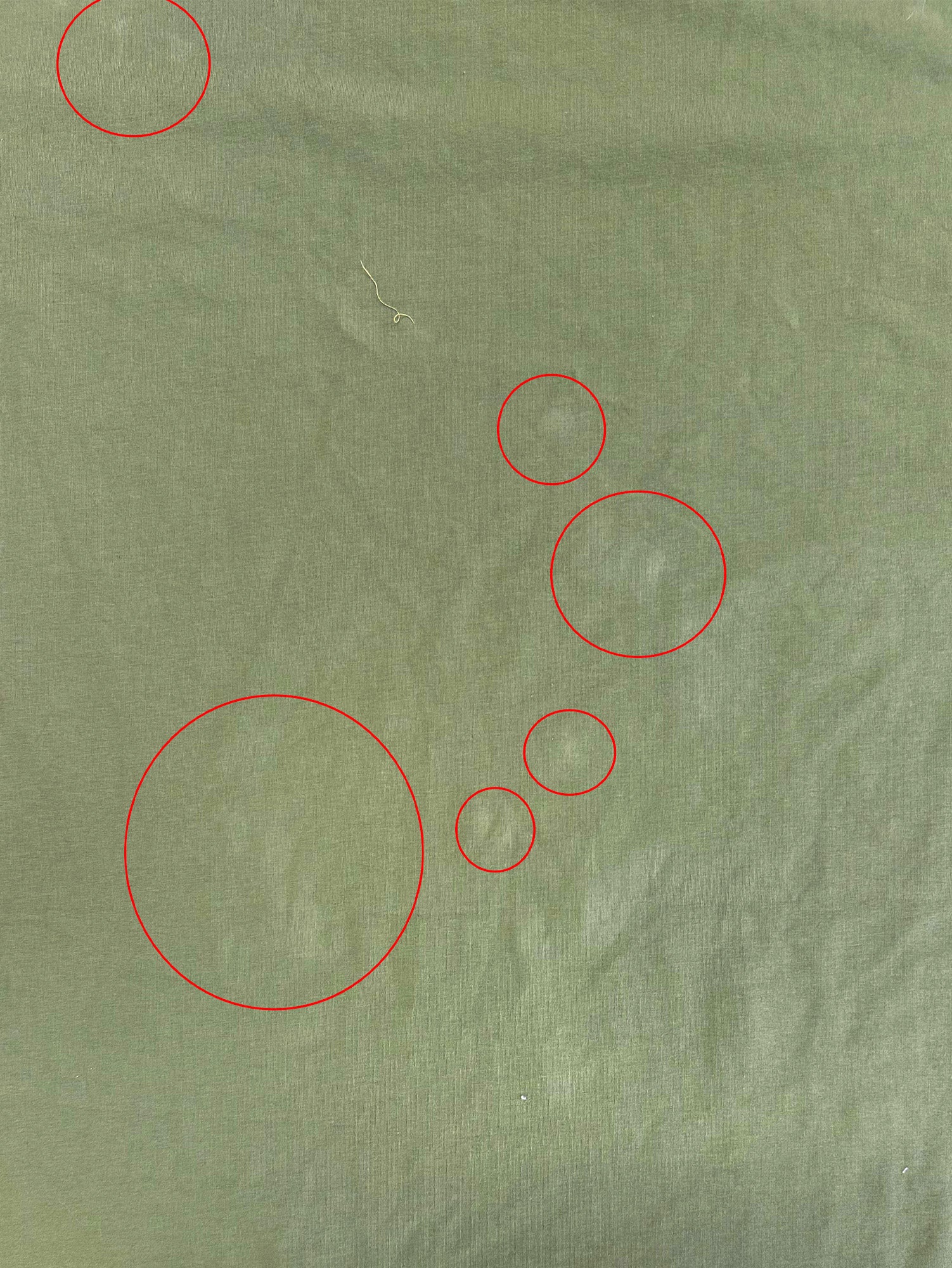 Organic Cotton Spandex Jersey - Olive