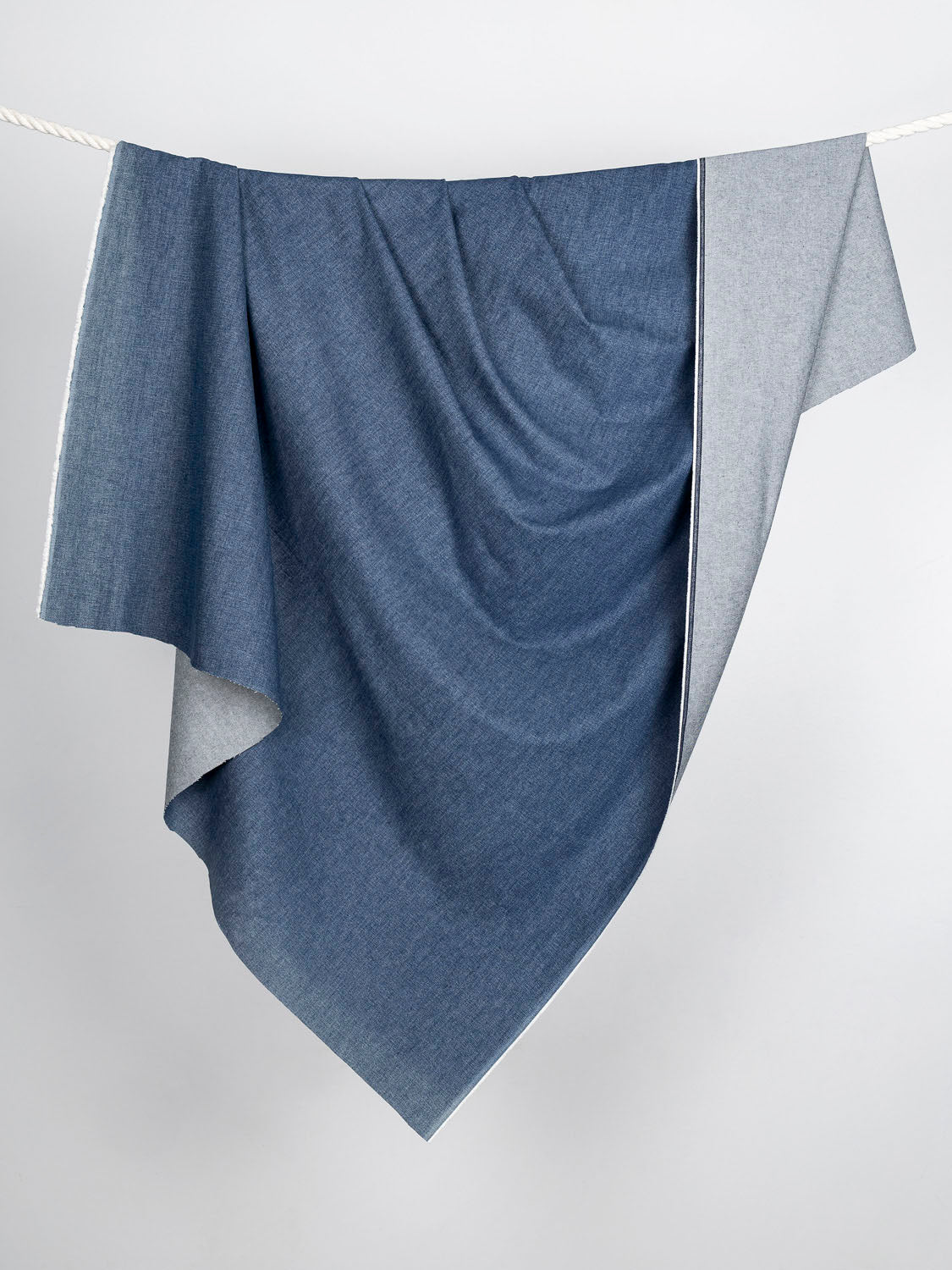 11.5oz Non-Stretch Eco Stone-Wash Denim - Light Blue | Core Fabrics