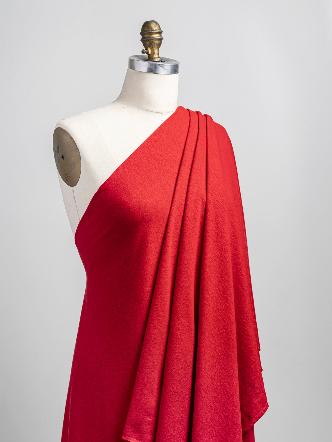 Hemp Organic Cotton Jersey Knit - Red | Core Fabrics