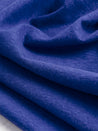 Hemp Organic Cotton Jersey Knit - Cobalt Blue | Core Fabrics