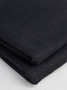 Hemp Organic Cotton Jersey Knit - Black | Core Fabrics