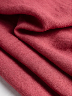 Midweight European Linen - Hibiscus