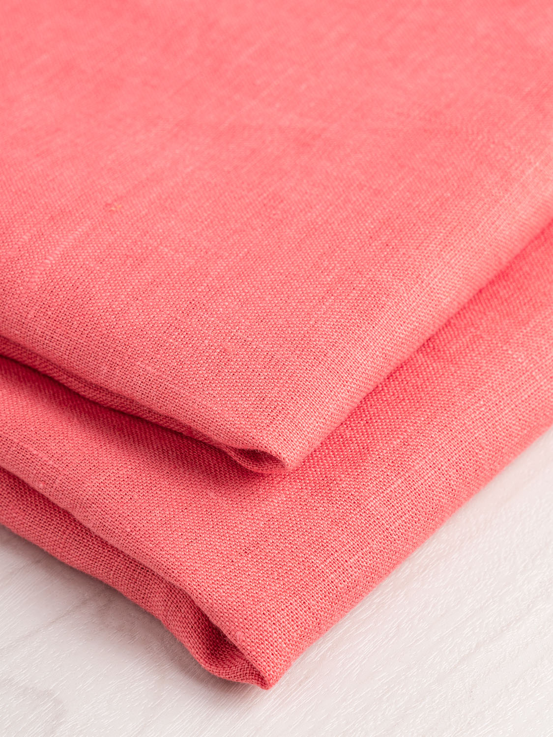 Midweight Linen - Coral | Core Fabrics Midweight Linen - Coral | Core Fabrics