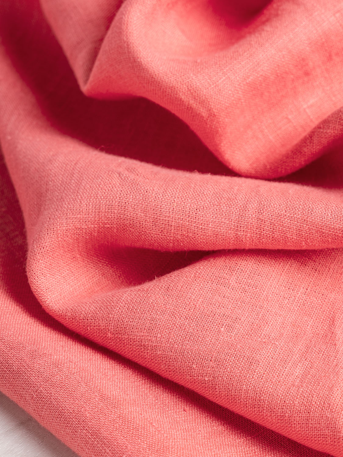 Midweight Linen - Coral | Core Fabrics