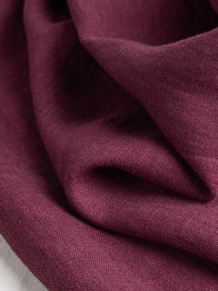 Midweight European Linen - Burgundy