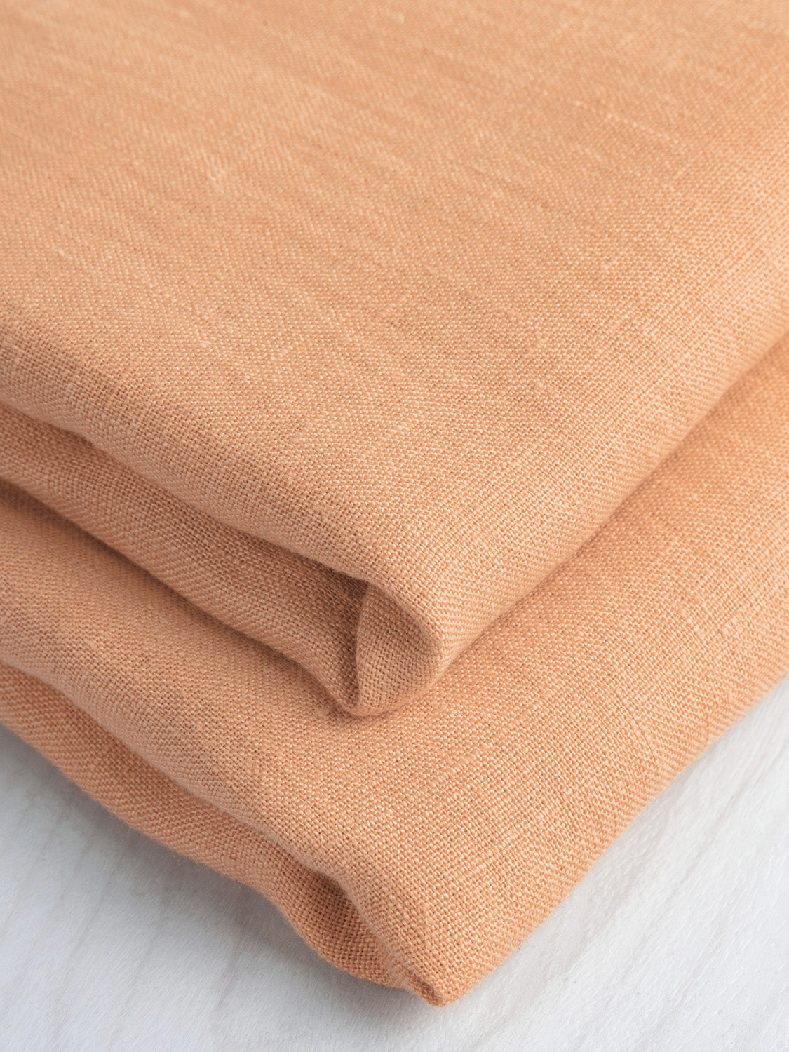 Midweight European Linen - Peach | Core Fabrics