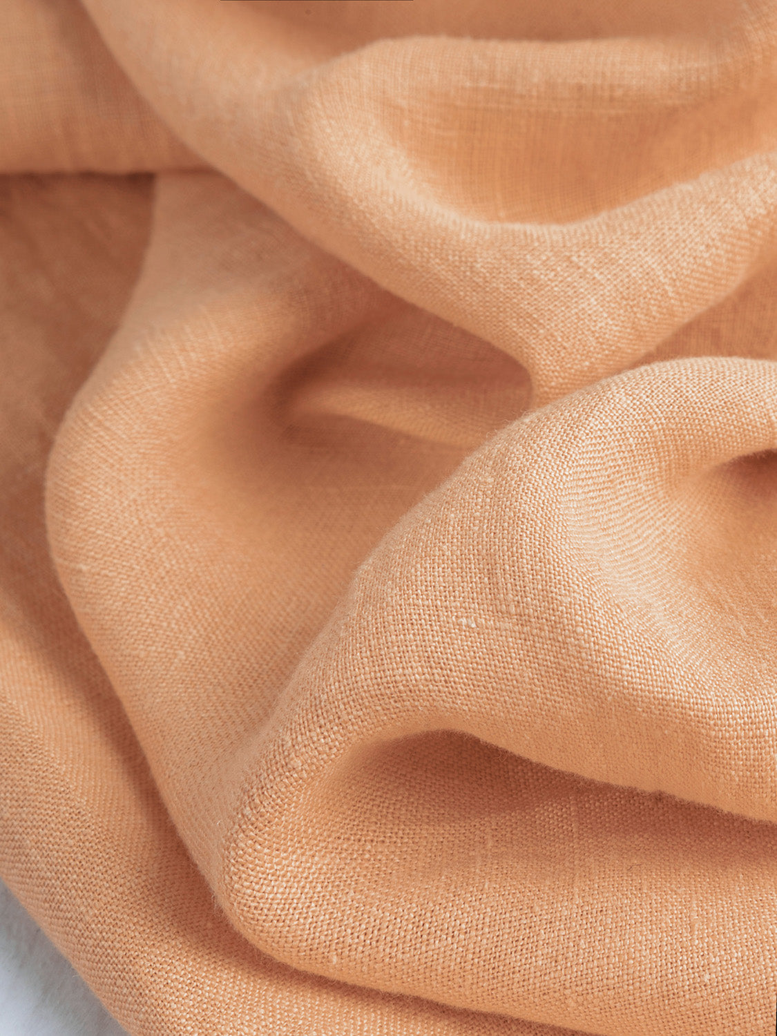 Midweight European Linen - Peach | Core Fabrics