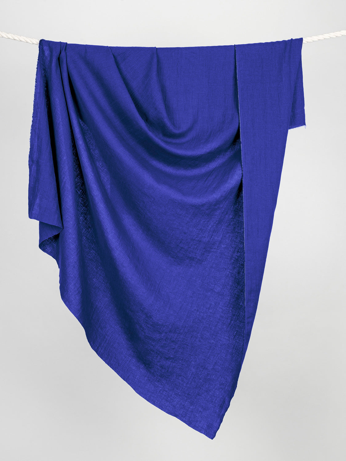 Midweight European Linen - Cobalt Blue | Core Fabrics