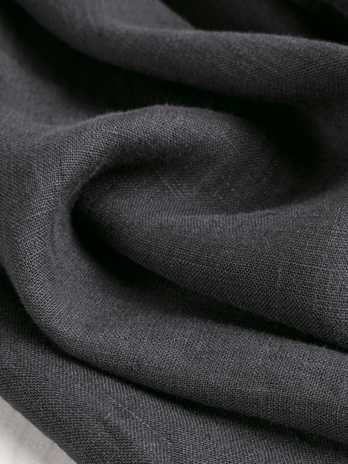 Midweight European Linen - Iron | Core Fabrics