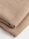 Midweight European Linen - Tan | Core Fabrics