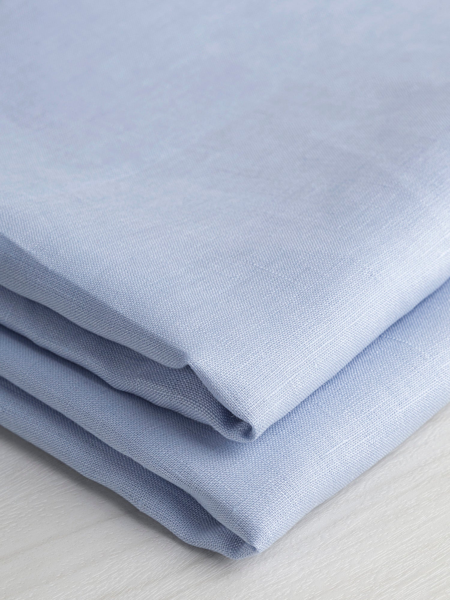 Lightweight European Linen - Powder Blue | Core Fabrics