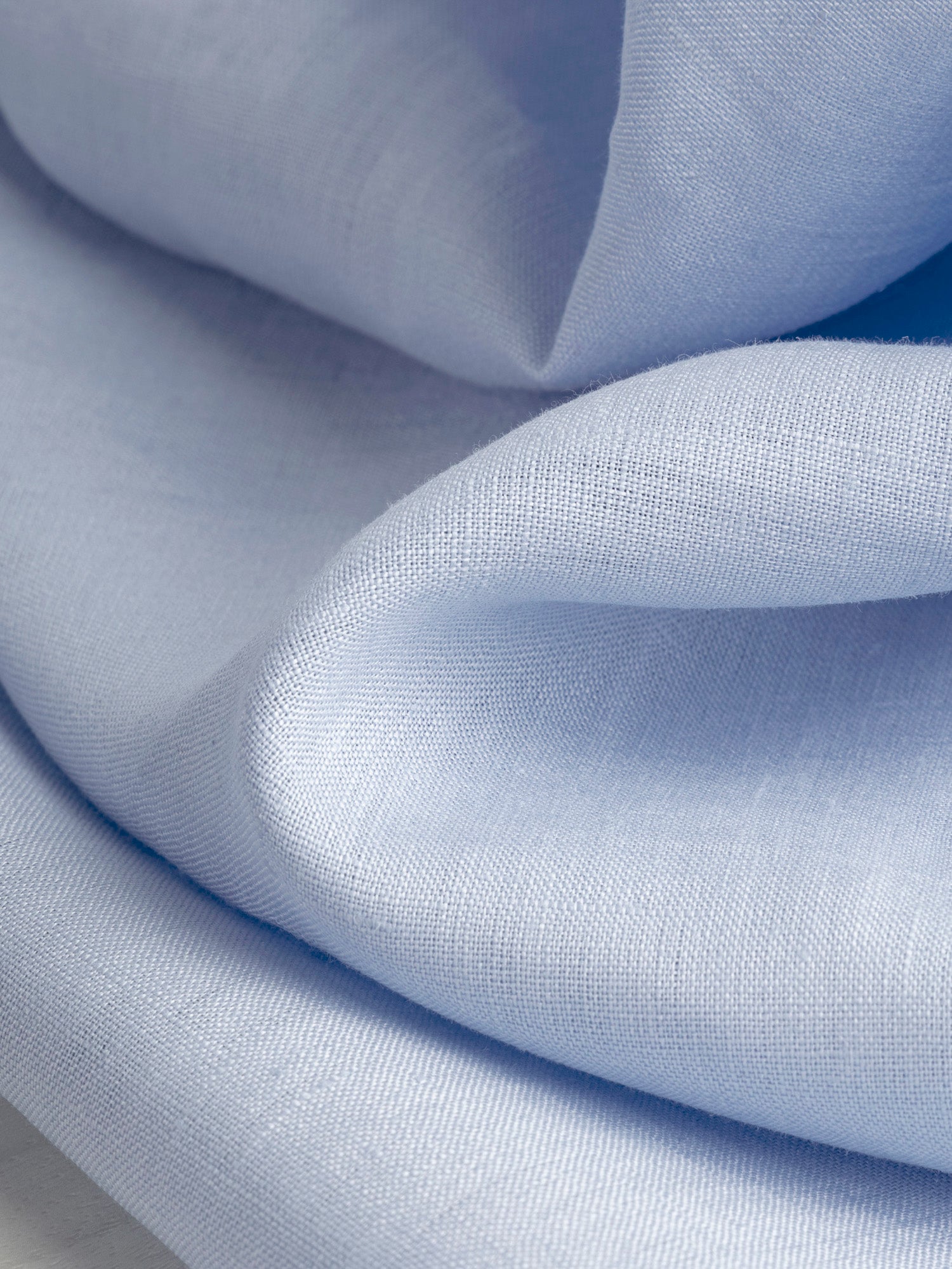 Lightweight European Linen - Powder Blue | Core Fabrics