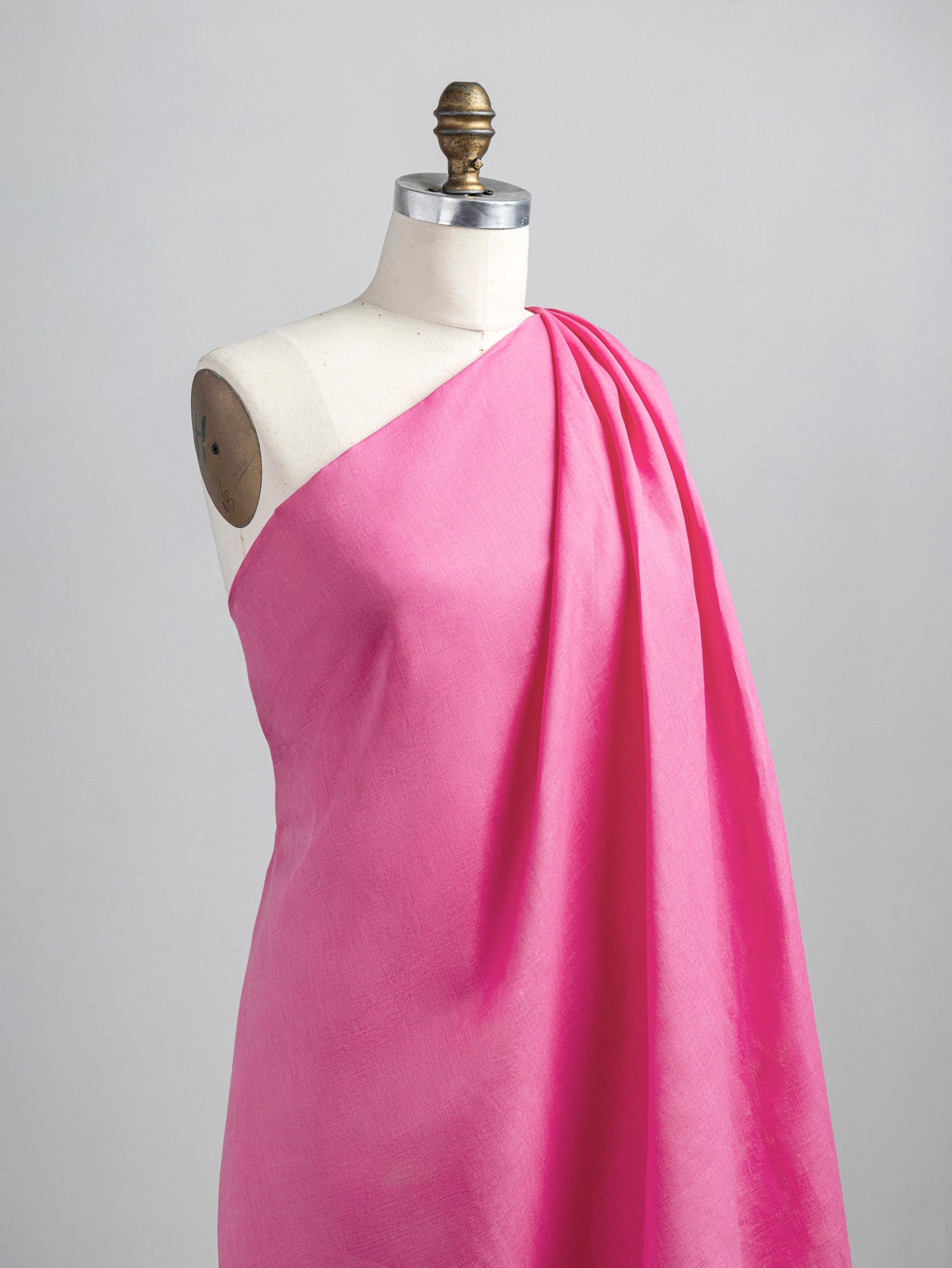 Lightweight European Linen - Carmine Rose | Core Fabrics