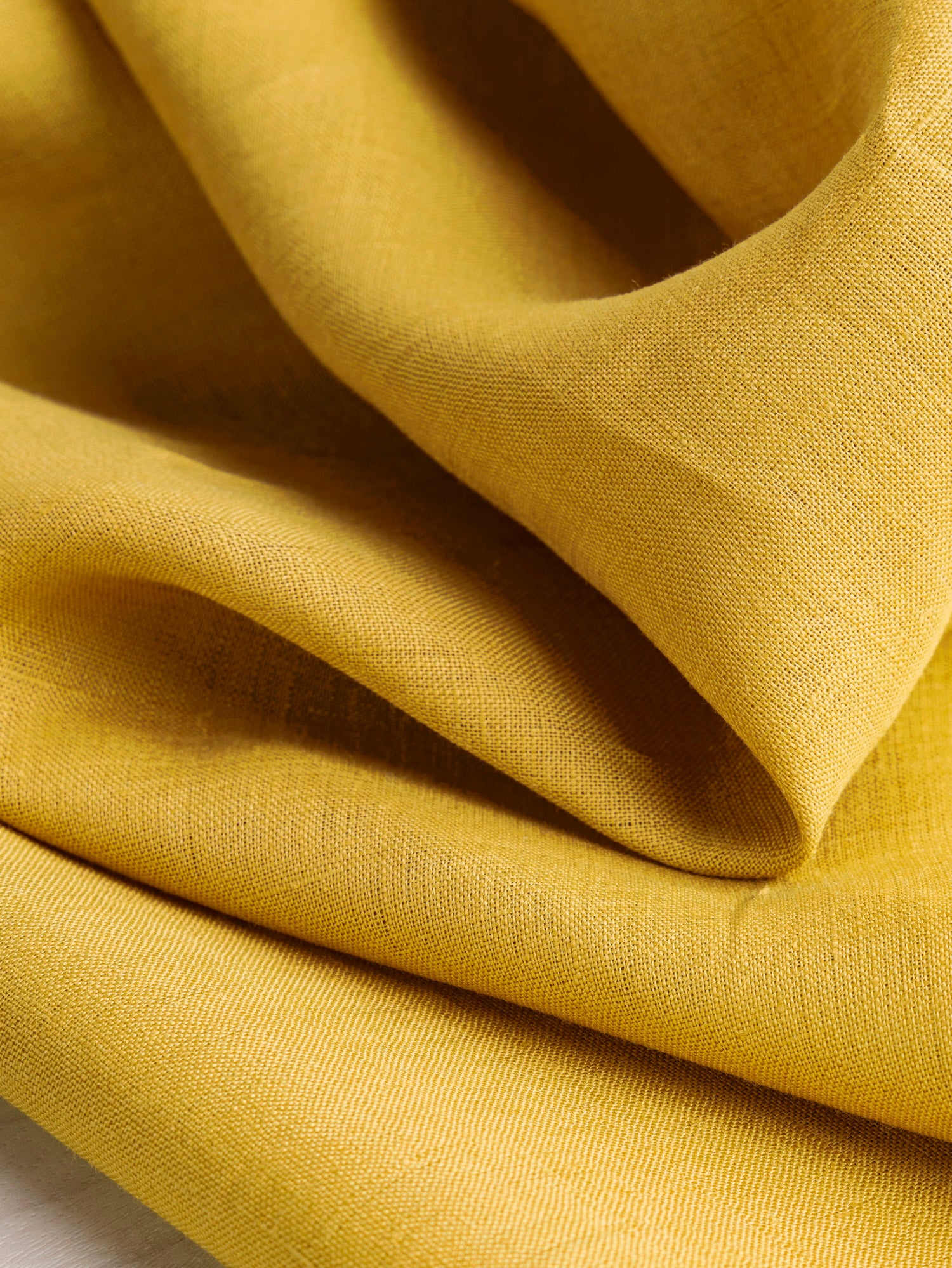 Lightweight European Linen - Gold | Core Fabrics