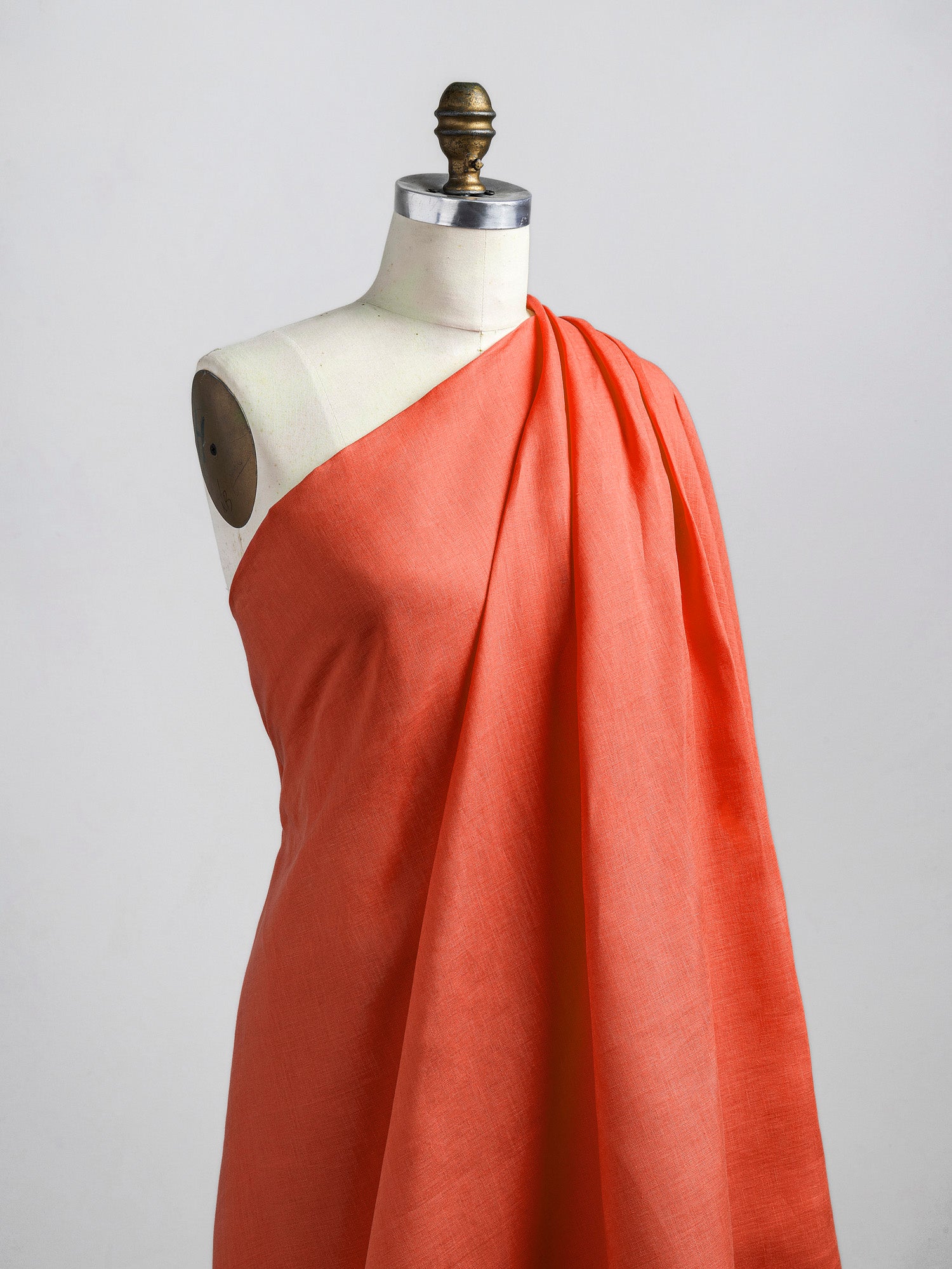 Lightweight European Linen - Spicy Orange | Core Fabrics