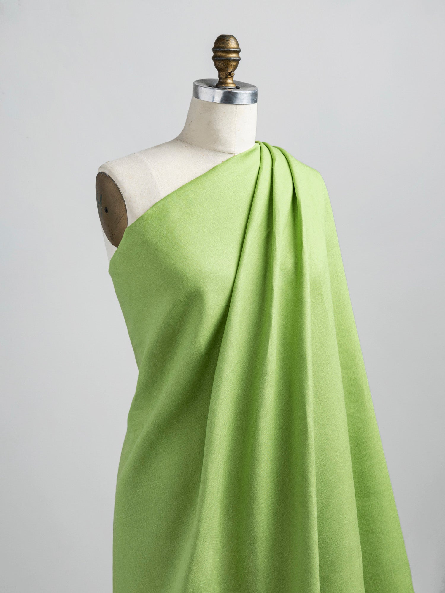 Lightweight European Linen - Granny Smith | Core Fabrics